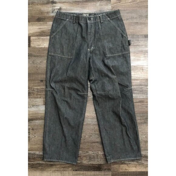 Vintage Structure Mens 36x30 Dockworker Relaxed Fit Carpenter Jeans - Picture 1 of 8